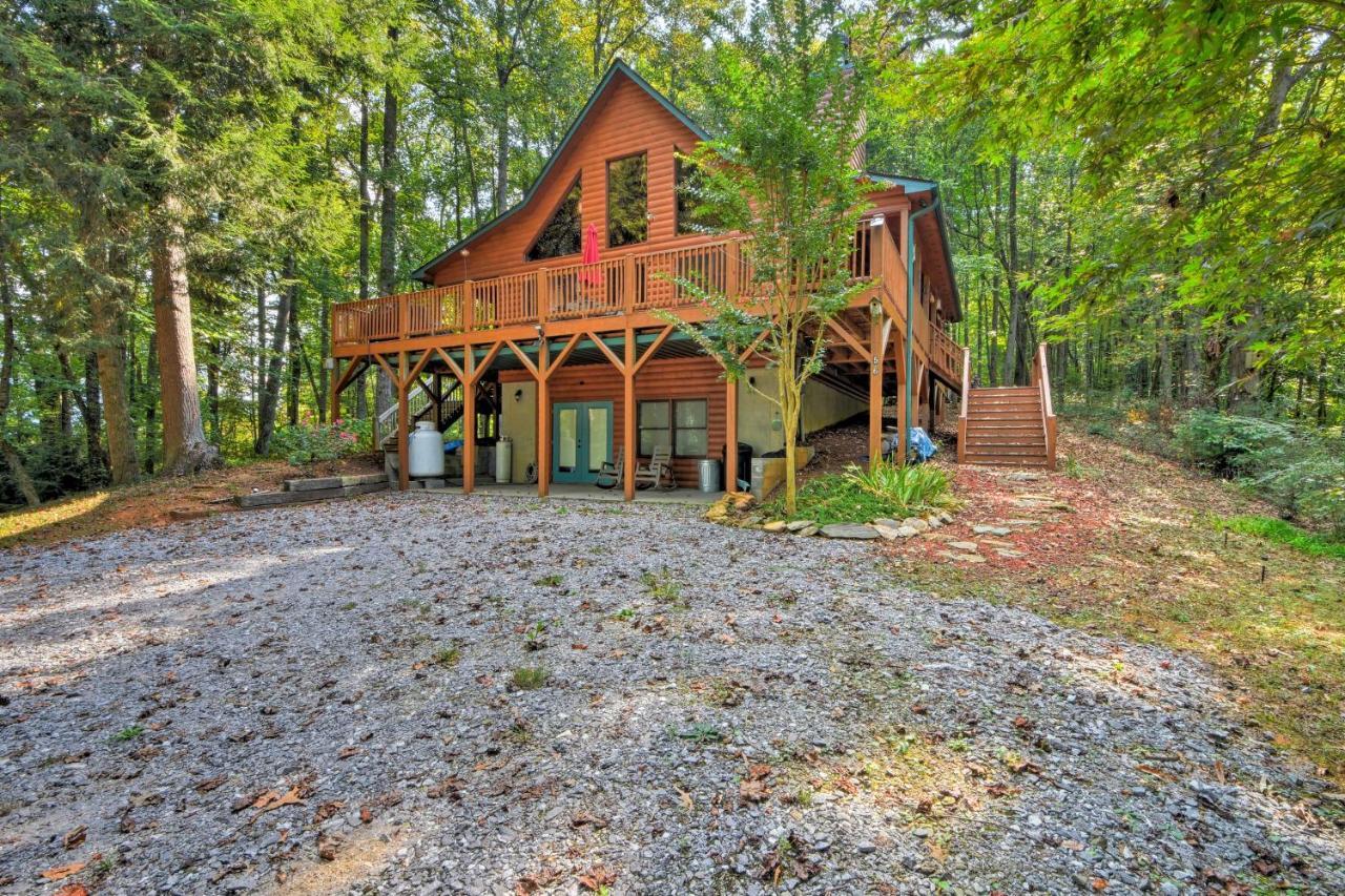 Andrews Cabin With Deck, Grill, Fire Pit And Game Room Exterior photo